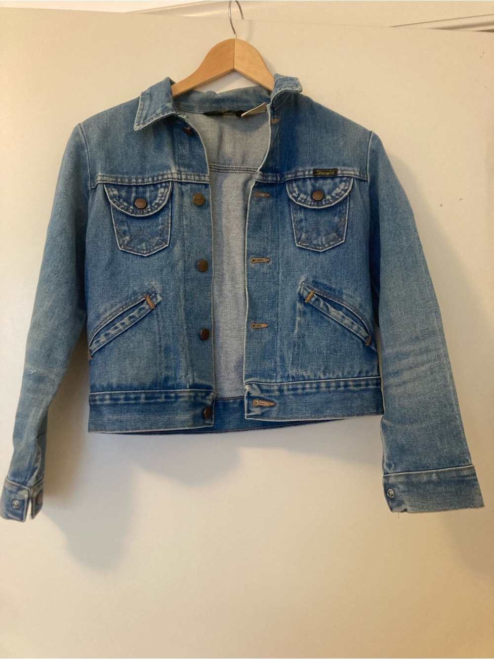 Vintage Wrangler Light Blue Denim Jacket - Women